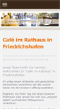 Mobile Screenshot of cafe-im-rathaus.com